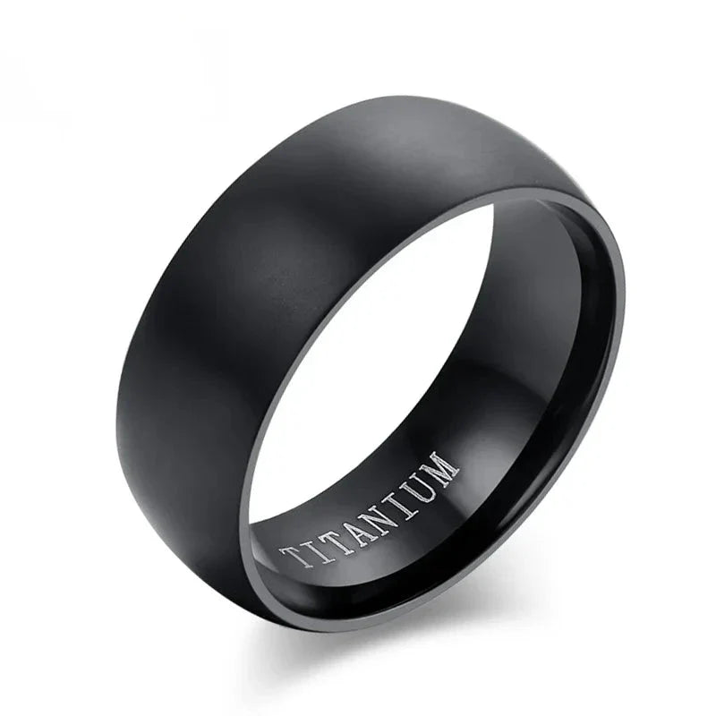 Eternal Shadow Titanium Ring