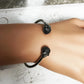 Pave Skull Bangle