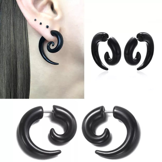 Gothic Spiral Ear Jewelry