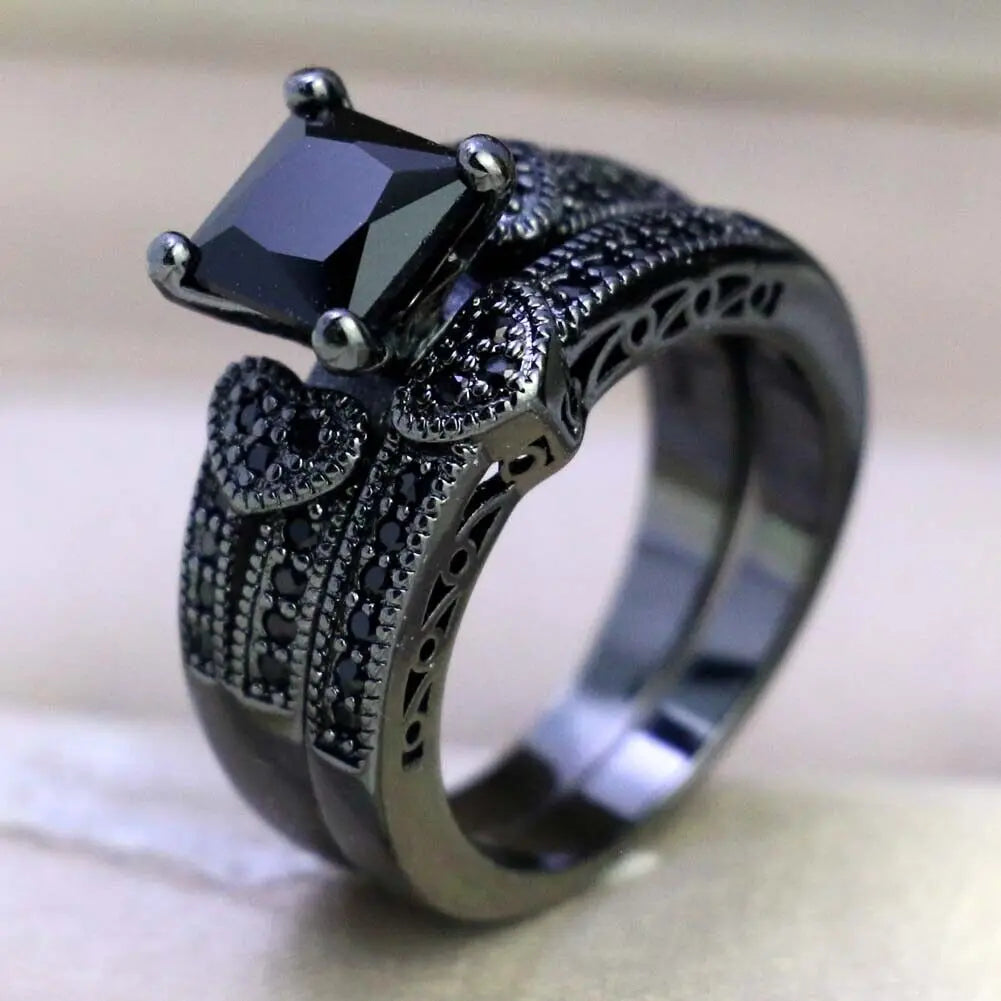 Midnight Enchantment Ring Set