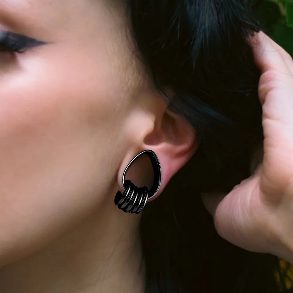 Water Drop Ear Tunnels