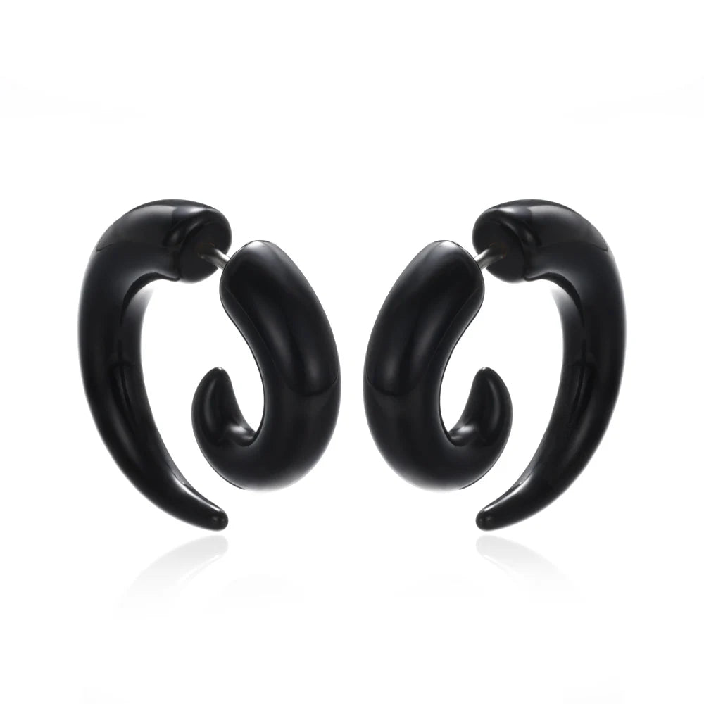 Gothic Spiral Ear Jewelry