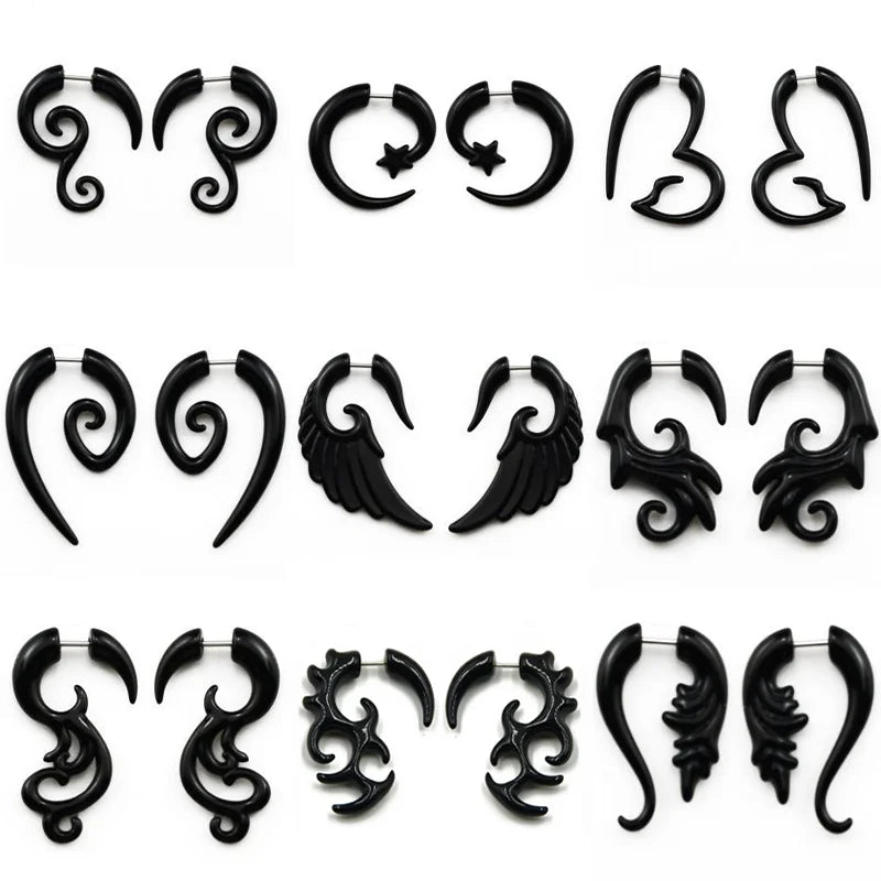 Gothic Spiral Ear Jewelry